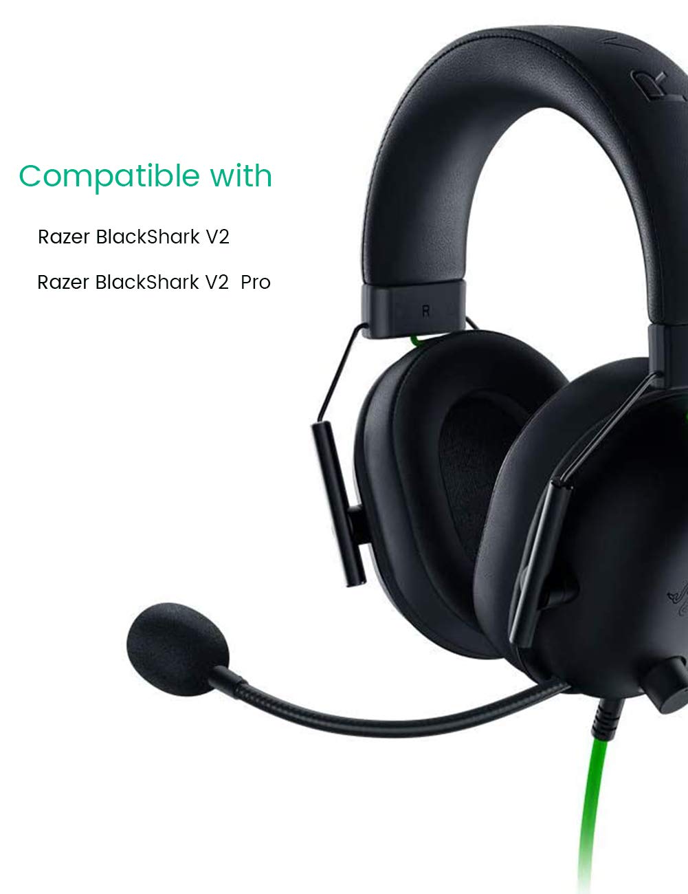 Mic Replacement For Razer Blackshark V2 Or V2 Pro 2020 Gaming Headset   Boom Microphone