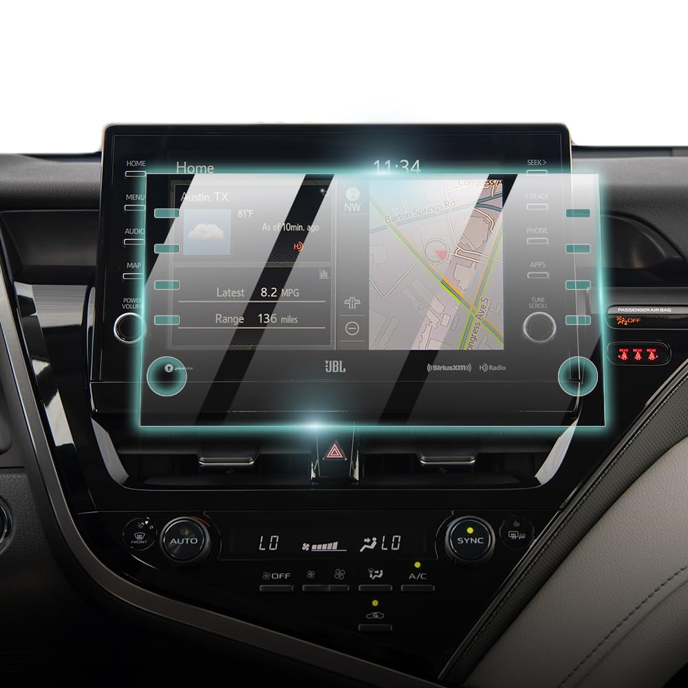 Ipg Proactive For Toyota 2021-2024 Camry Xse/Xle - Camry Hybrid 9 Inch Navigation Display 9H Hardness Screen Protector Nano Cera