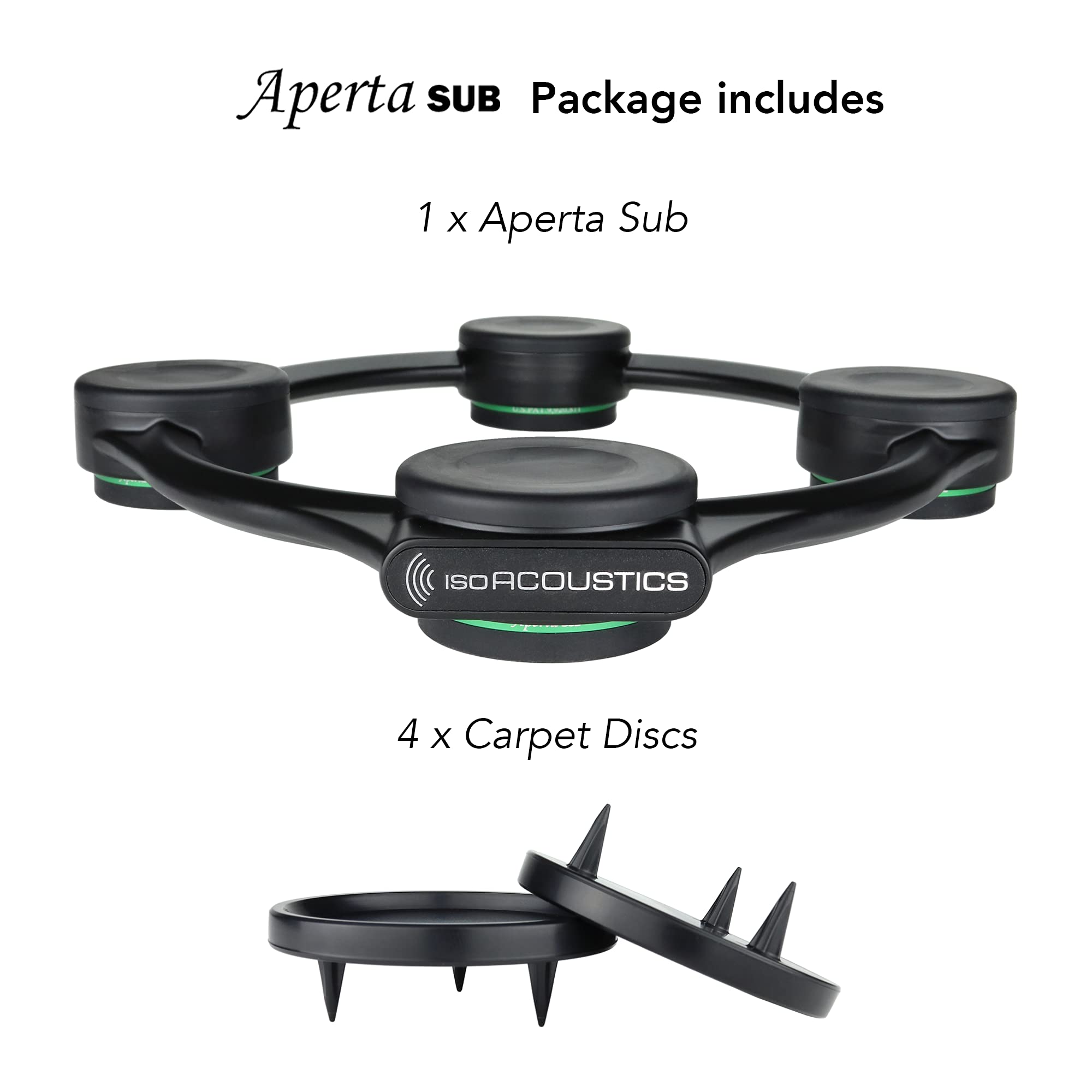 Isoacoustics Subwoofer Isolation Stand: Aperta Sub