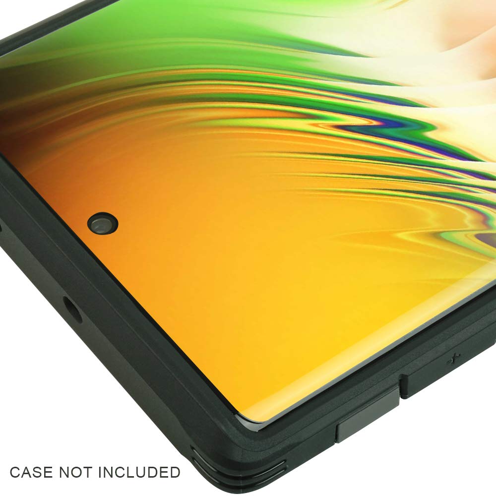Skinomi Screen Protector Compatible With Samsung Galaxy Note 10+ Plus (Note 10+ 5G, 6.8 Inch Display)(2 Pack)(Case Compatible) C