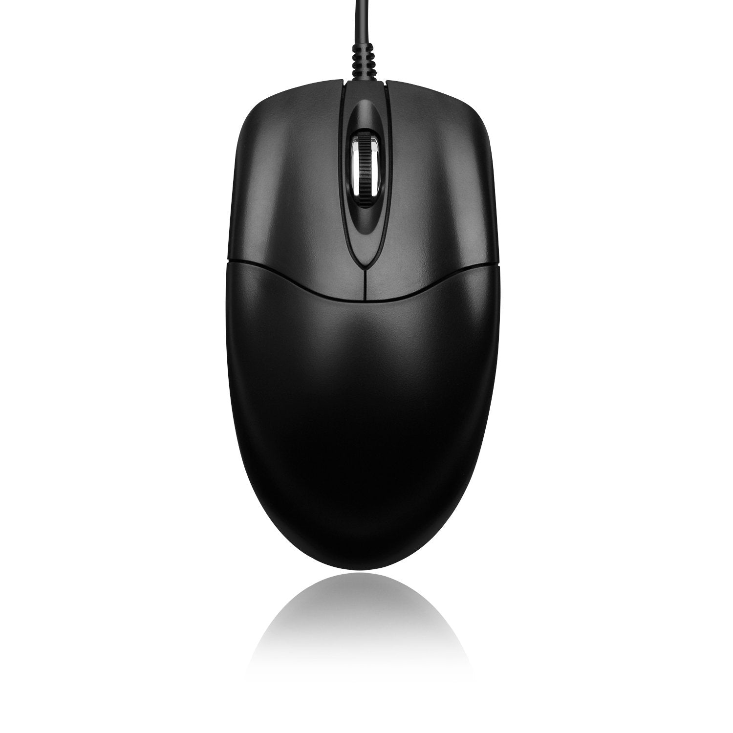 Adesso 3 Button Desktop Optical Scroll Usb Mouse With 1000 Dpi Resolution (Hc 3003Us), Black