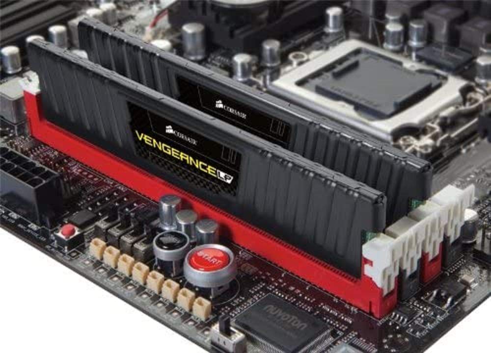 Corsair Cml8Gx3M2A1600C9 Vengeance 8Gb (2X4Gb) Ddr3 1600 Mhz (Pc3 12800) Desktop Memory 1.5V