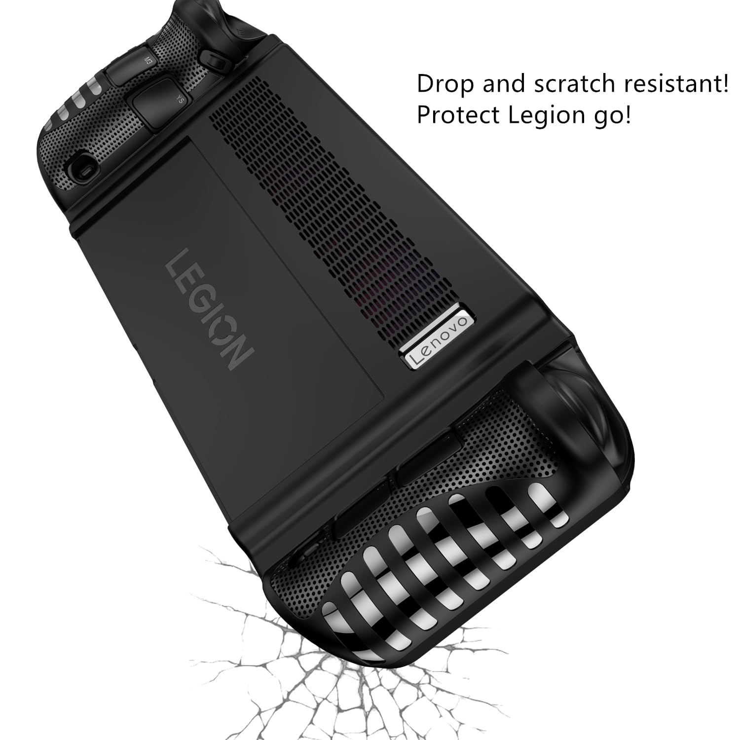 Tgdplue Protector Case Compatible With Lenovo Legion Go 8.8'' 2023 Handhled Console,Legion Go Accessories Soft Tpu Cover Case Wi