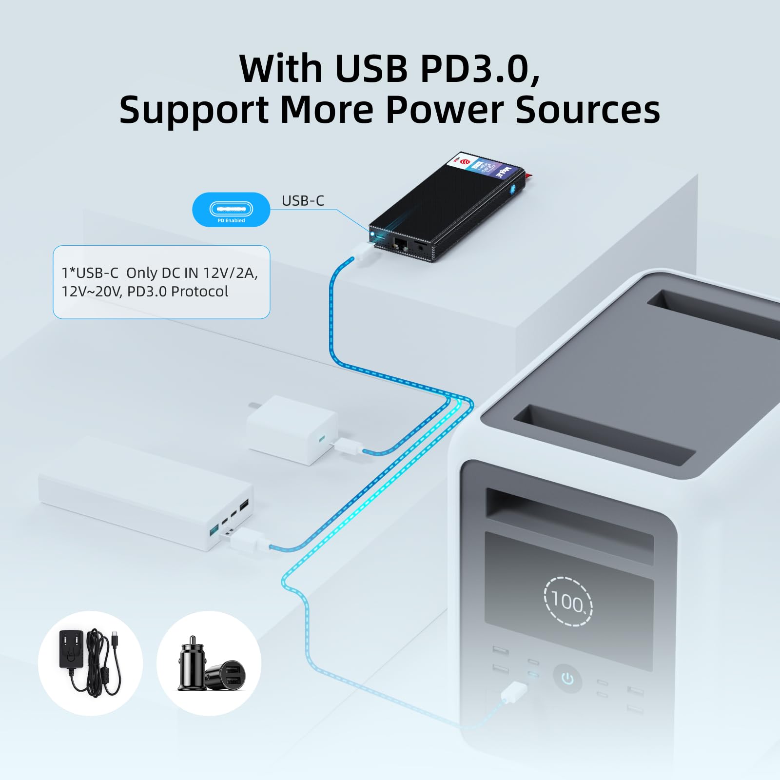 Mele Fanless Mini Pc Stick N100 Windows 11 Pro Pcg02 Pro 8Gb Ram 128Gb Micro Computer 2X Hdmi 4K Wifi 5 Bt5.1 Gigabit Ethernet,