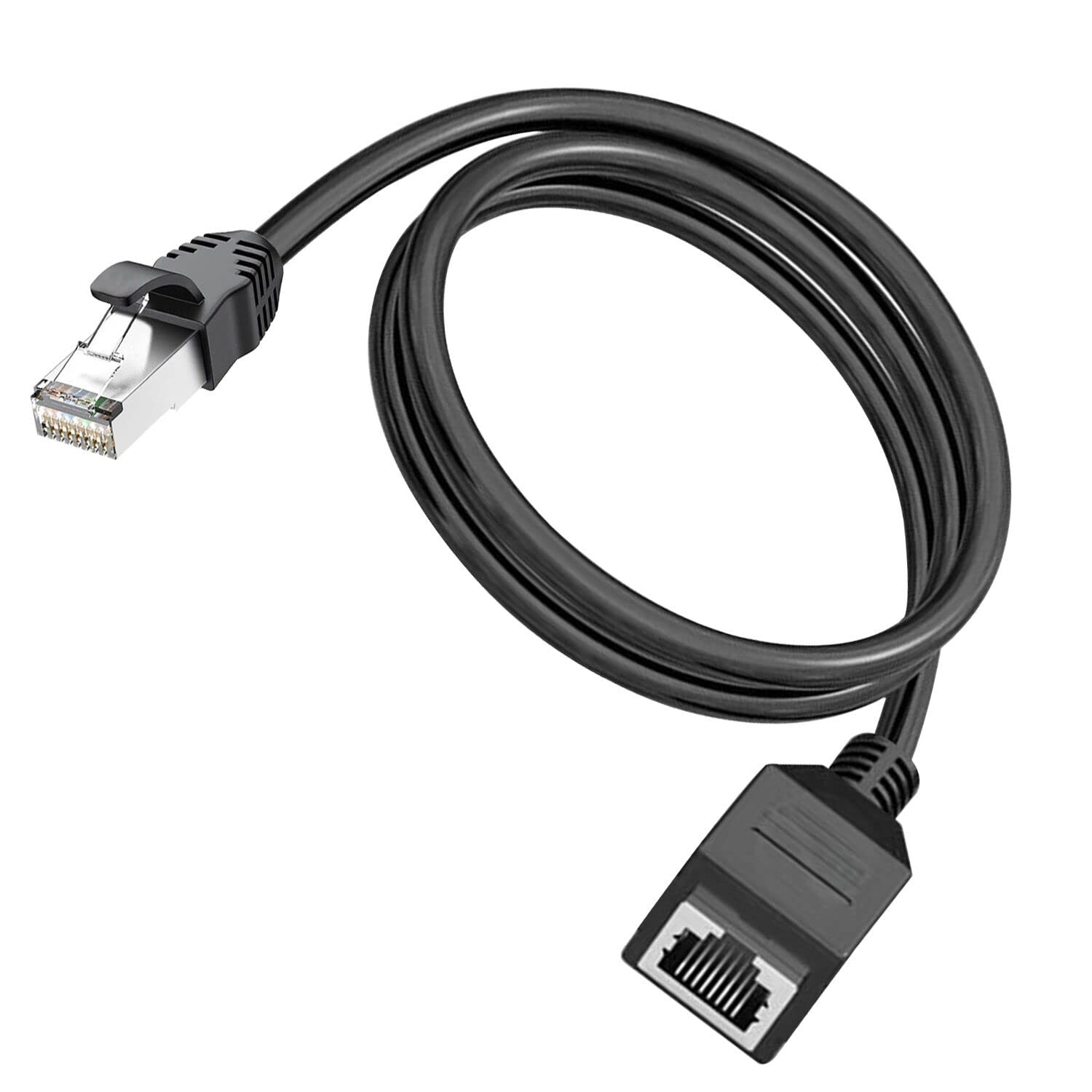 Ouyfbo Ethernet Extension Cable, Rj45 Male To Female Ethernet Lan Male To Female Connector Network Extension Cable Rj45 Extensio