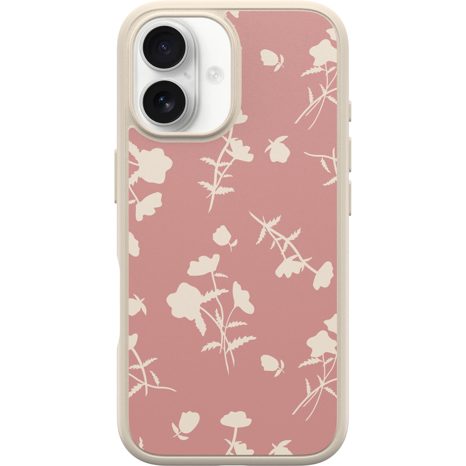 Otterbox Iphone 16 Symmetry Series Case   Pink Petals