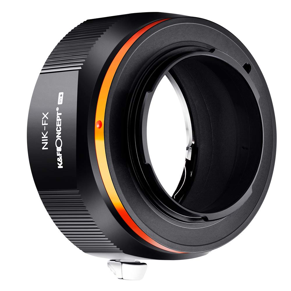 K&F Concept Lens Mount Adapter For Nikon Ai/F Mount Lens To Fujifilm X Series Mirrorless Fx Mount Camera Adapter With Matting Varnish Design For Fuji Xt2 Xt20 Xe3 Xt1 X T2