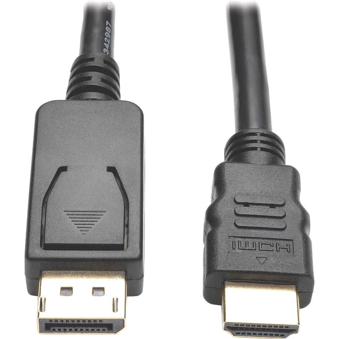 Tripp Lite DisplayPort to HDMI Active Adapter Cable, DP with Latches to HDMI (M/M), UHD 4K x 2K/1080p, 6 ft. (P582006V2ACT),B