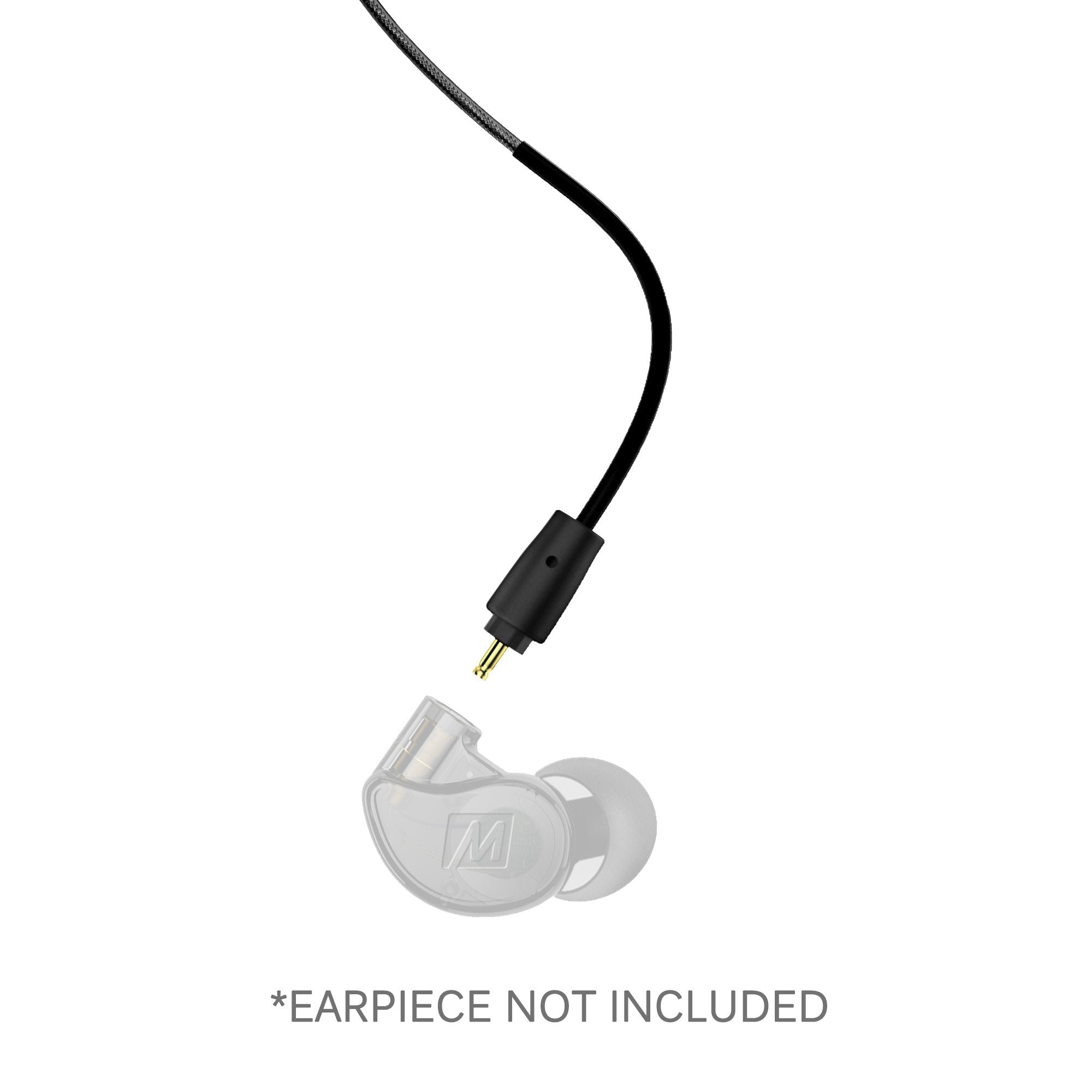 Mee Audio Mx Pro Series M6 Pro 72 Inch Extended Length Stereo Audio Cable (Black)