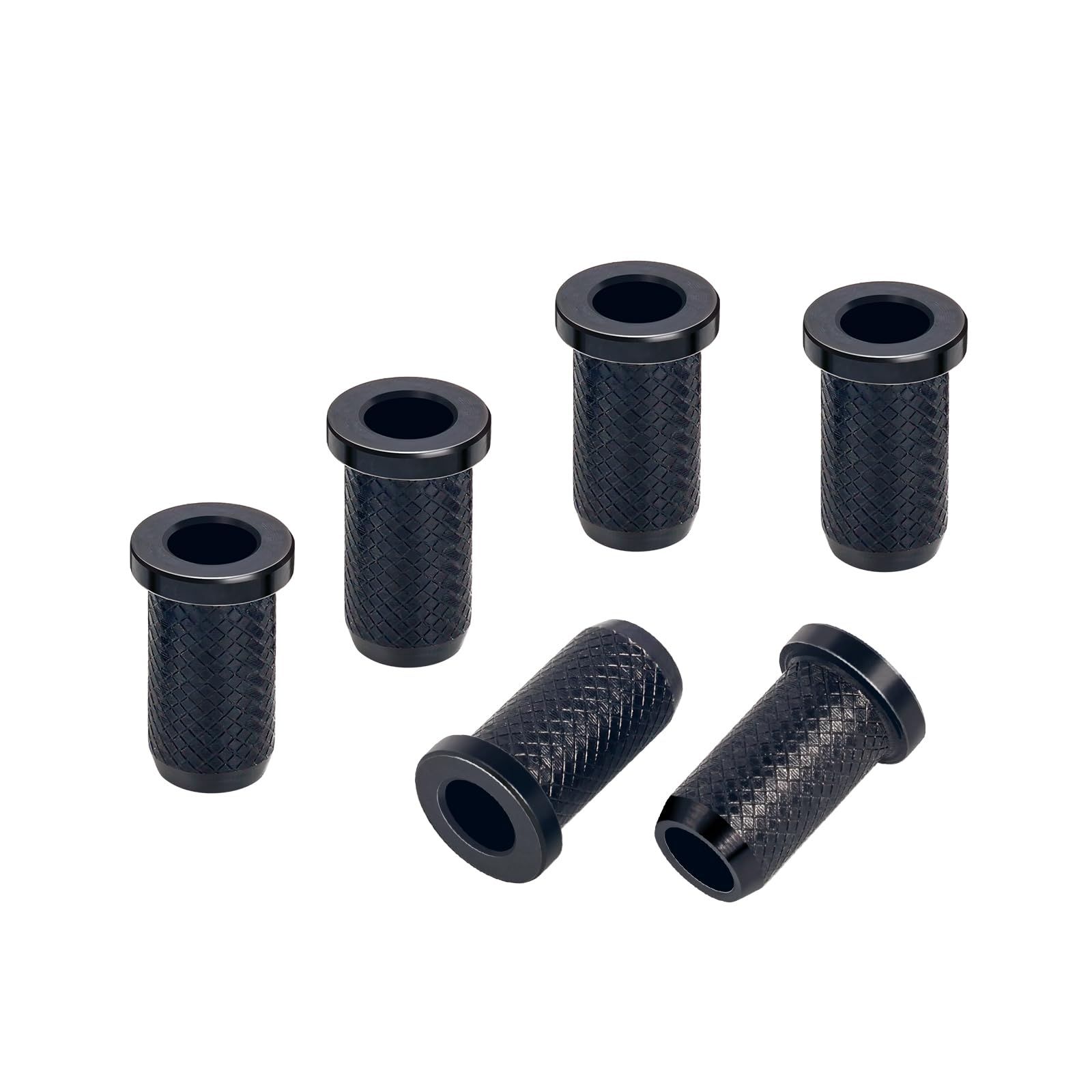 Banworks Guitar String Mounting Ferrules 4Mm (5/32) String Through Body Ferrule For Electric Guitars Pack Of 6 Jt/Cxk-03 Black