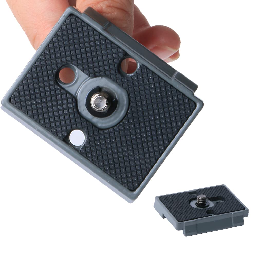 Quick Release Plate, Tripod Quick Release Plate Fit For Manfrotto 200Pl 14 Rc2 Camera Tripod Head (Pack Of 2) Black