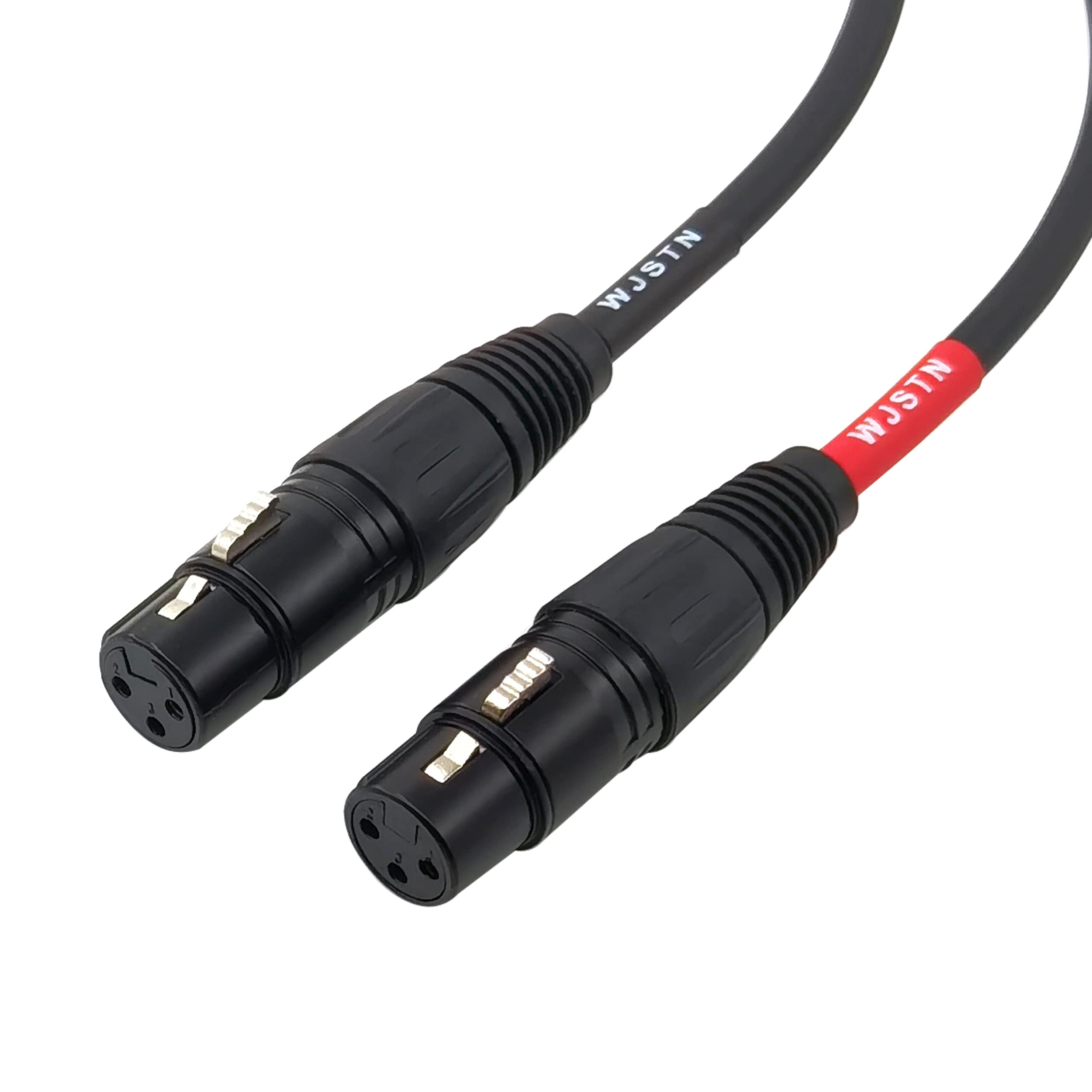 Xlr To 1/4 Trs Cable 6.35Mm Dual Channel To 3 Pin Xlr Female Xlr To 1/4 Stereo Balanced Microphone Adapter 1Ft