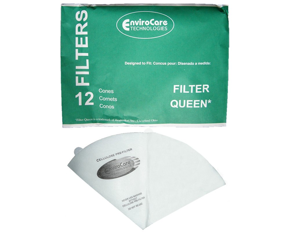 Envirocare Replacement Vacuum Filter Cones Made To Fit Filter Queen Vacuums 48 Cones