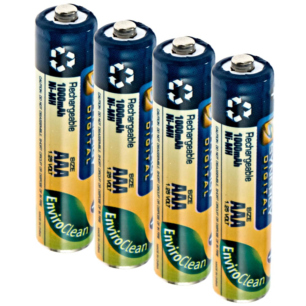 Synergy Digital Cordless Phone Battery, Works With Clarity Xlc3.4 Cordless Phone, (Ni Mh, 1.2V, 1000 Mah) Ultra Hi Capacity Batt