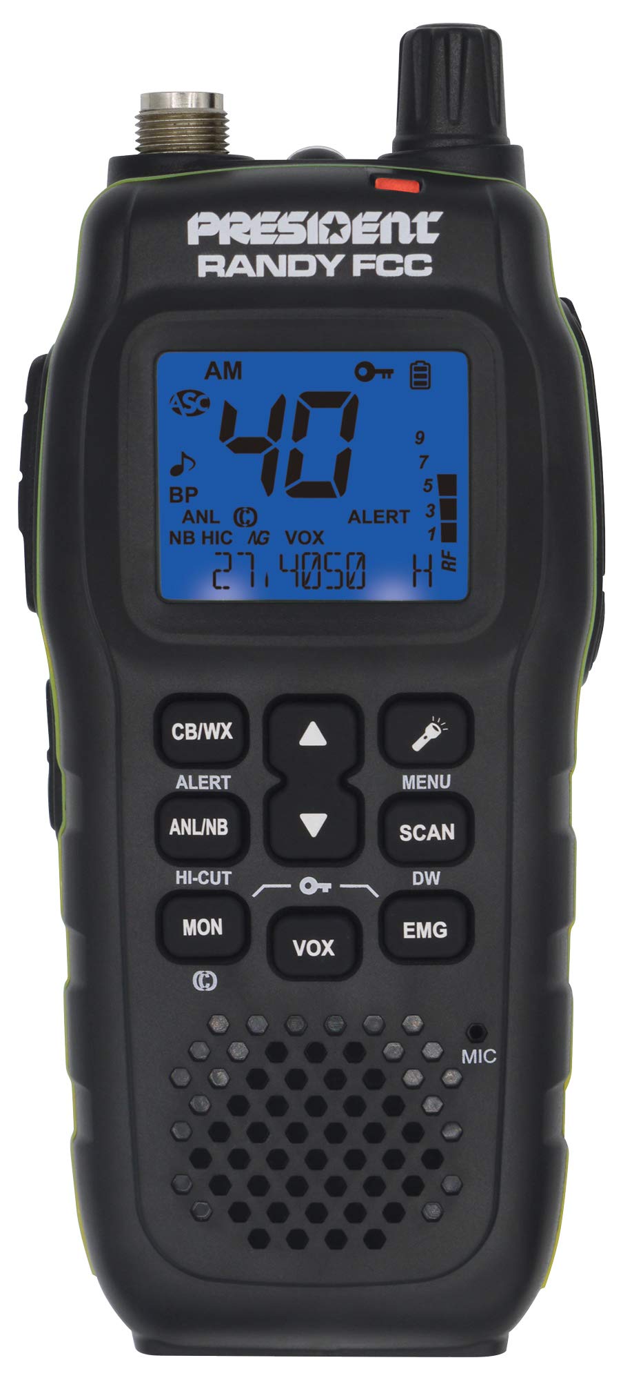 President Randy Fcc Handheld Or Mobile Cb Radio With Weather Channel And Alerts