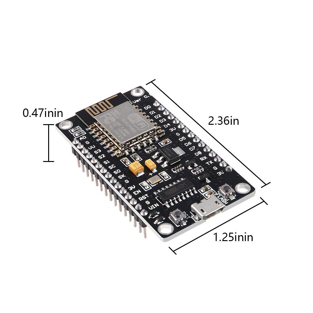 Aceirmc Esp8266 Serial Wireless Module Esp 12E Ch340 Nodemcu V3 Lua Wifi Internet Of Things New Version Development Board Compat