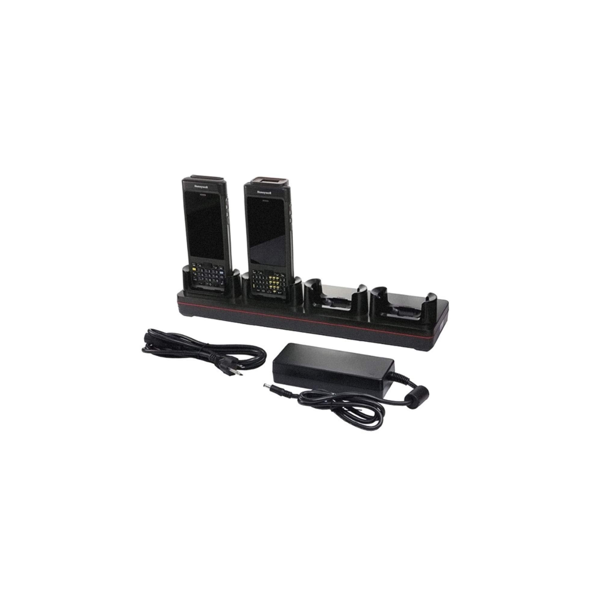 Honeywell 4 Bay Charge Base for CN80 Computer. US Power Cord Included