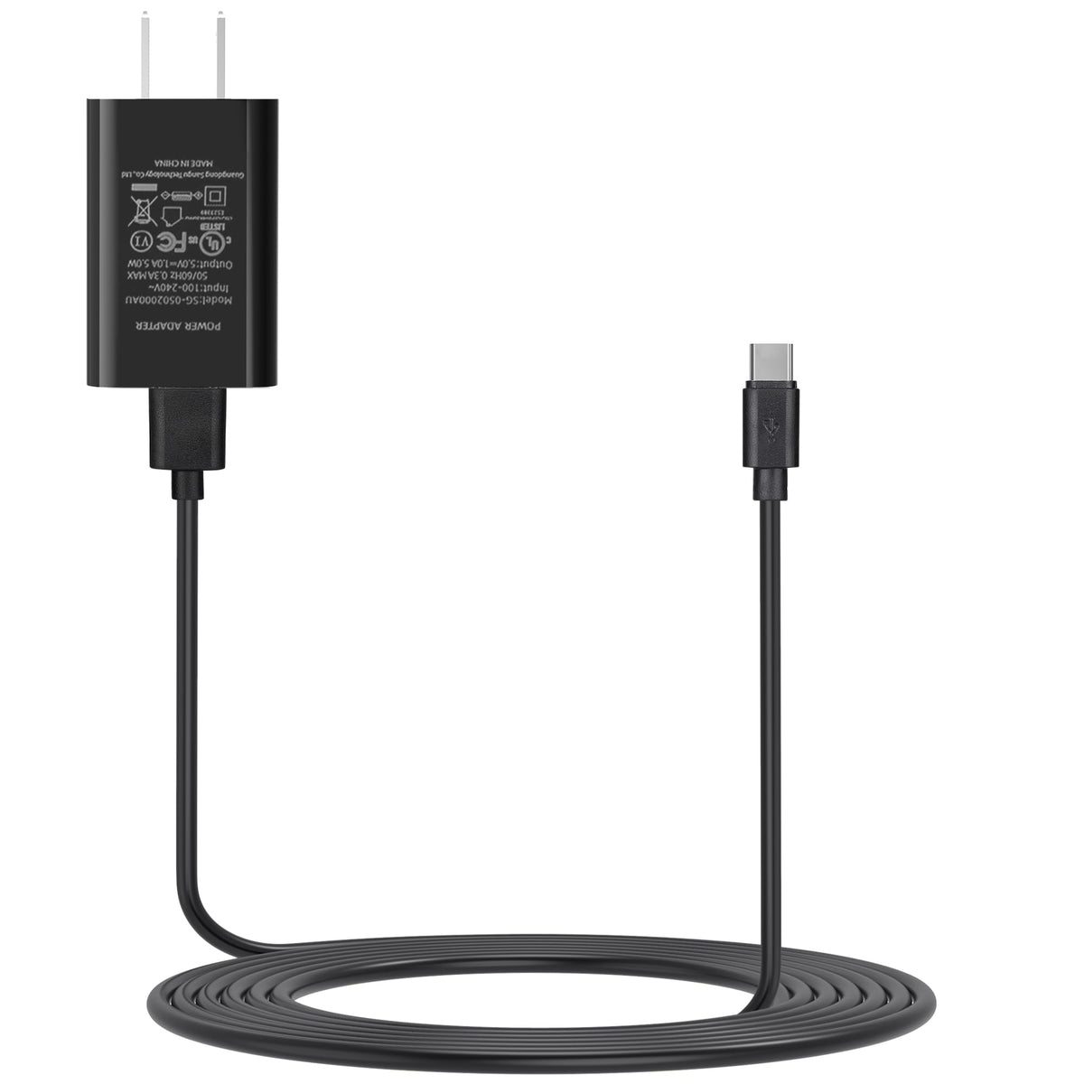 Charger For Tcl Flip Pro, Jitterbug Flip 2 Lively Smart 3 Phone, Sonim Xp3 Plus Xp8 Phone, Usb C Cable 6 Ft With Adapter