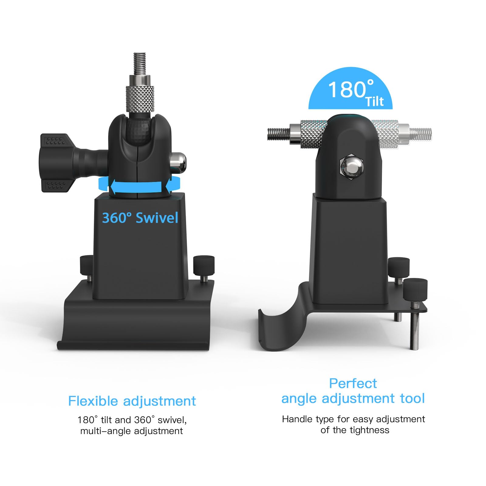 Koroao Vinyl Siding Mount Compatible With Wyze Cam Pan V3 Camera (Black)