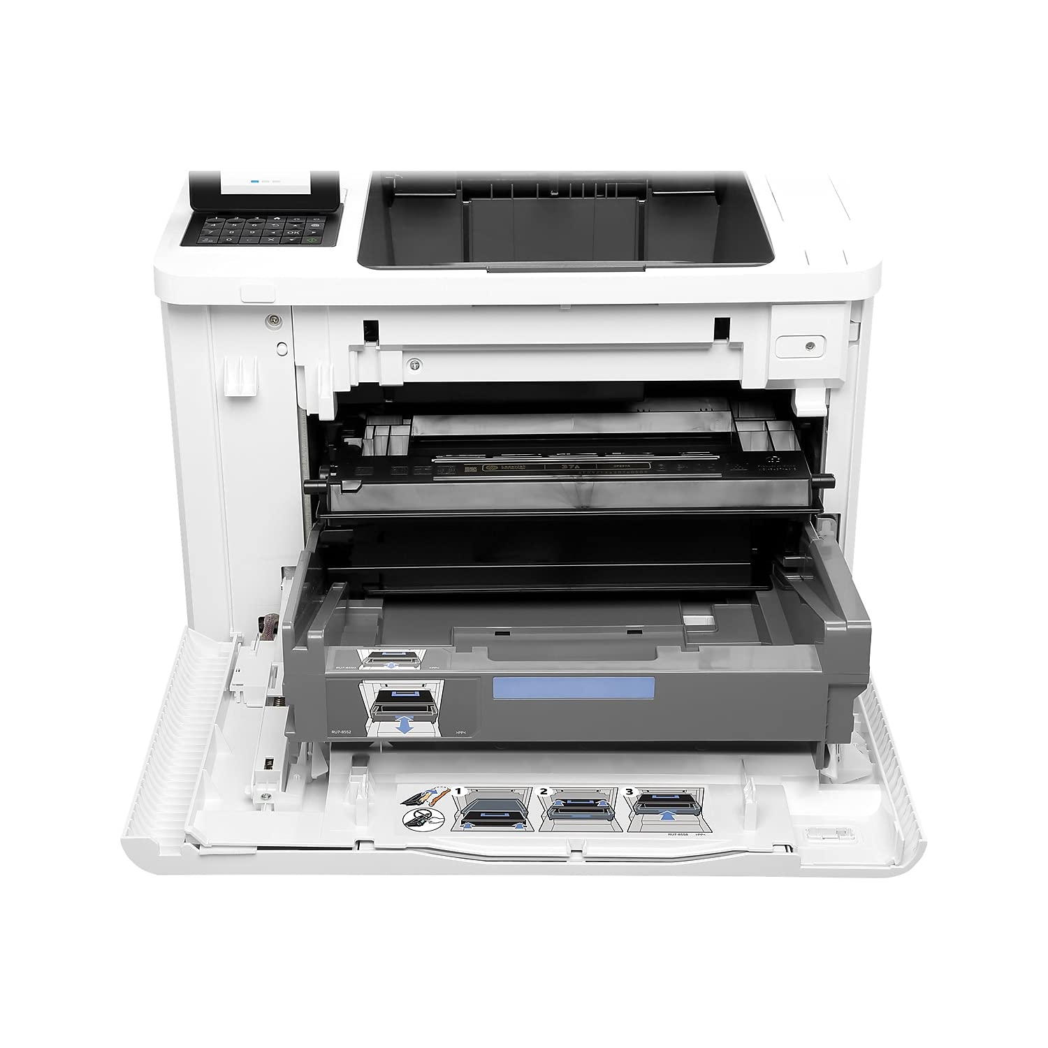 Hp Laserjet Enterprise M607Dn (K0Q15A), Duplex Monochrome Laser Printer - Ethernet And Wi-Fi Connectivity, White