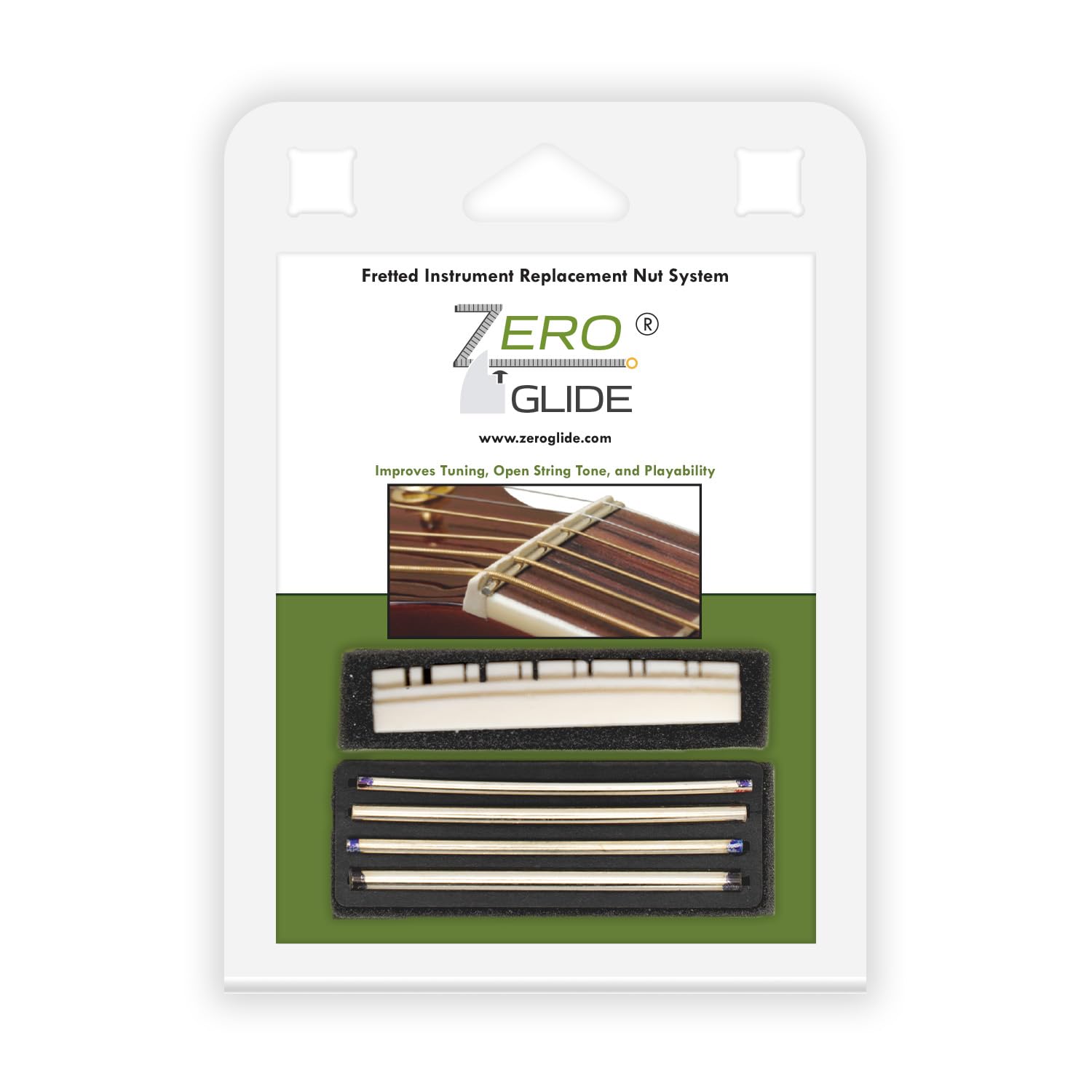 Zero Glide Zs 20 Acoustic Guitar Nut For 12 String Acoustic Guitar