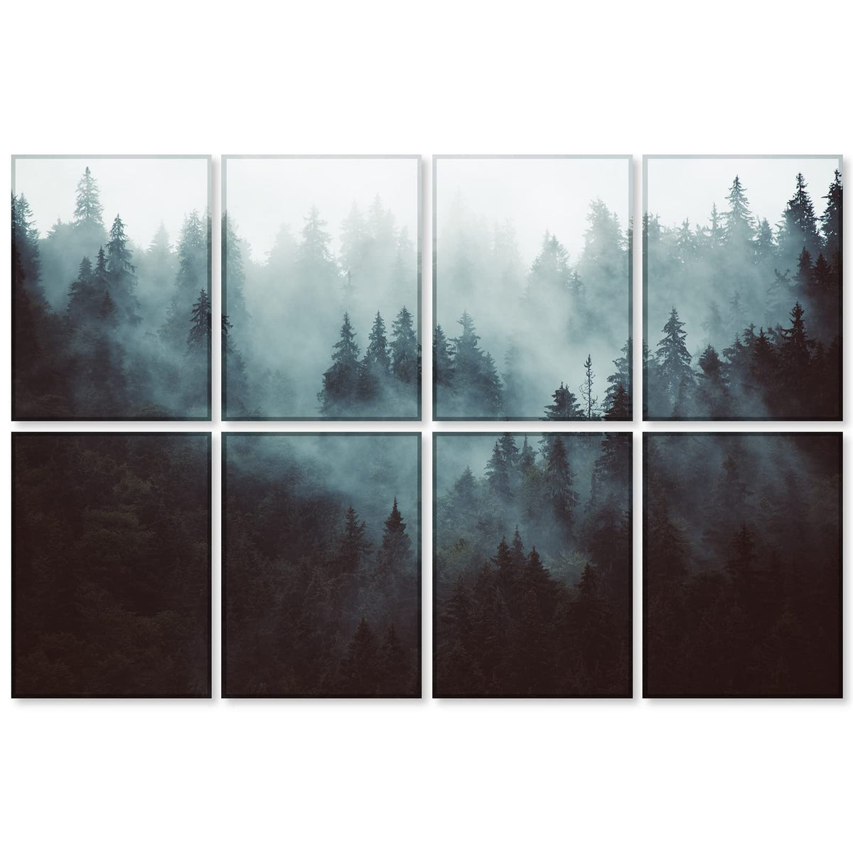 Bubos 8 Pack Art Acoustic Panels Soundproof Wall Panels,48X32Inches Sound Absorbing Panels,Decorative Acoustical Wall Panels, Ac