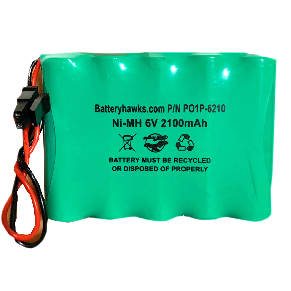 600 Xti Bat Battery 6V 2100Mah Ni Mh Xti 5 Simon 6Vdc Utc Interlogix Alarm Panel