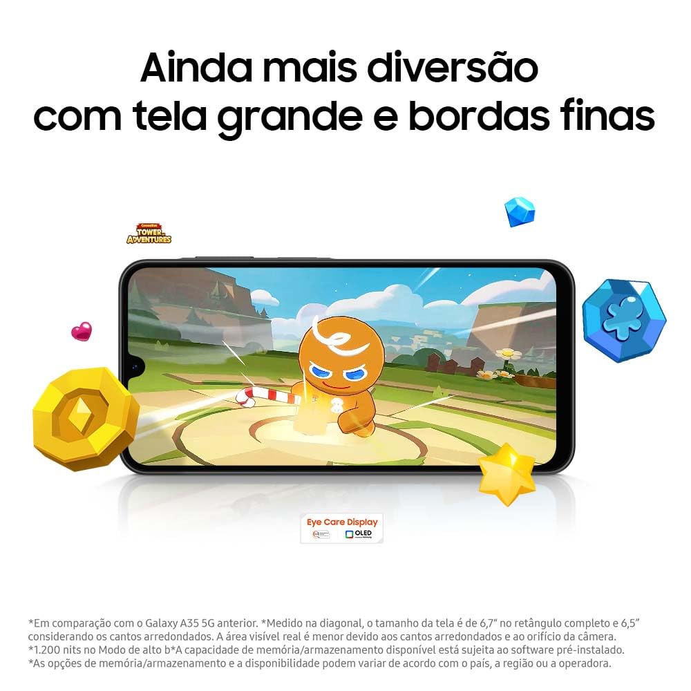 Samsung Galaxy A26 5G With Ai | 256Gb, 8Gb, Dual Sim | 6.7 120Hz Amoled, Ip67 Water Resistant, Android 15 | International Model