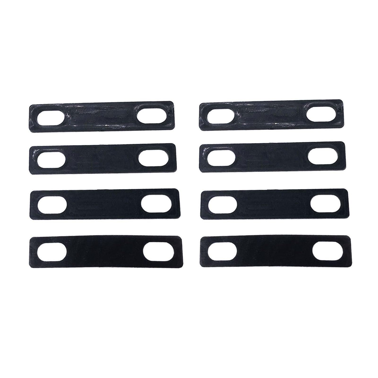 TUOREN 8Pcs Guitar Neck Shims Includes 2Pcs 0.1mm, 2Pcs 0.3mm, 2Pcs 0.5mm and 2 Pcs 1mm Thickness for Guitar Bass Bolt-on Neck R