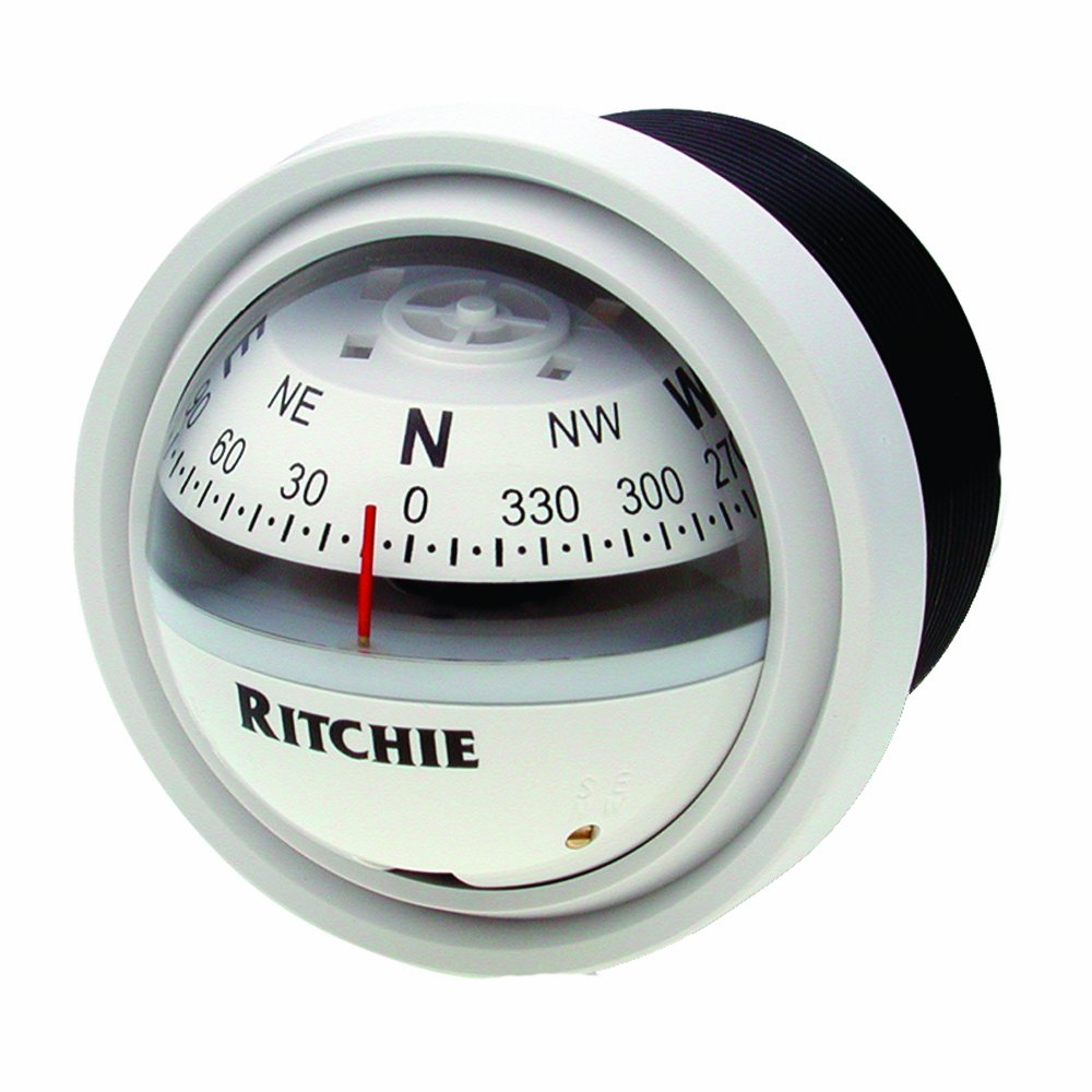 Ritchie Compass 3924984 Sale   Ritchie V 57W.2 Explorer Compass   Dash Mount   White