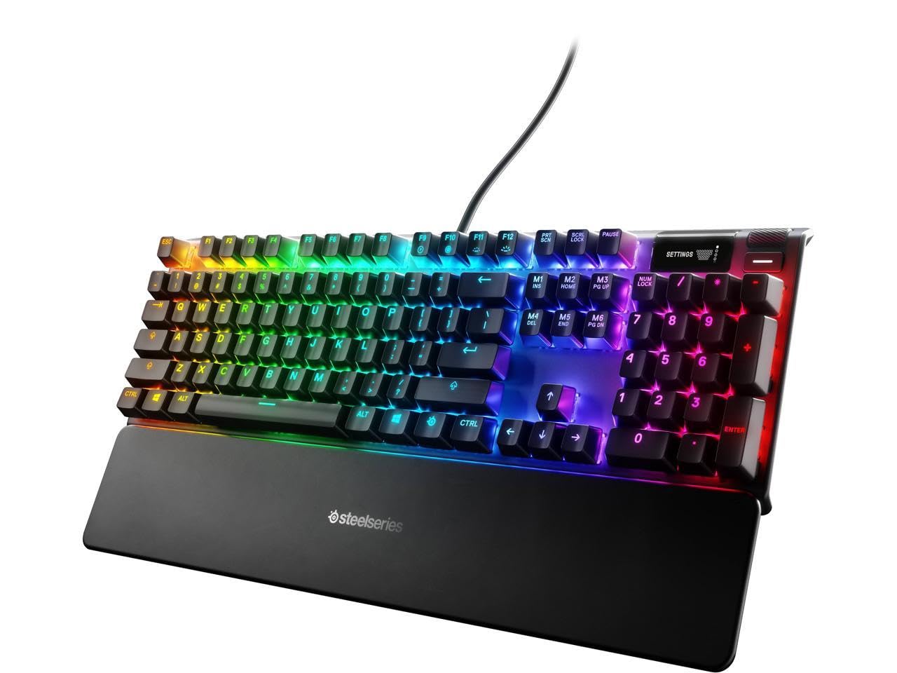 SteelSeries Apex 7 Wired Gaming Keyboard, Black (64636)