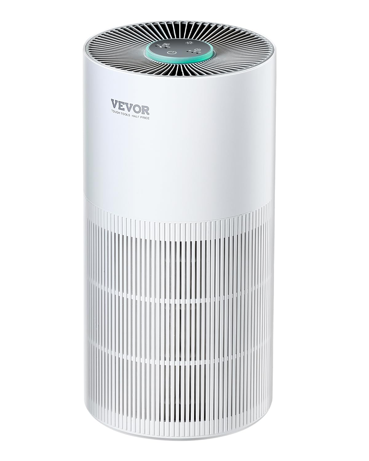 VEVOR Air Purifier for Bedroom Home, H11 HEPA Layer, 1100 ft/h Smart Air Purifier with Speed Control & Child Lock Guard, Efficie