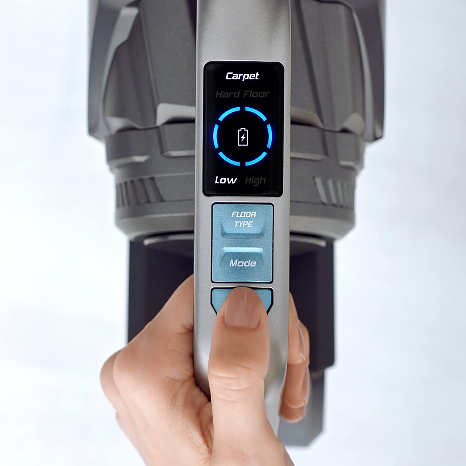 Eureka Lightweight Cordless Vacuum Cleaner, High Efficiency Powerful Motor Led Headlights, Convenient Stick And Handheld Vac, Bl