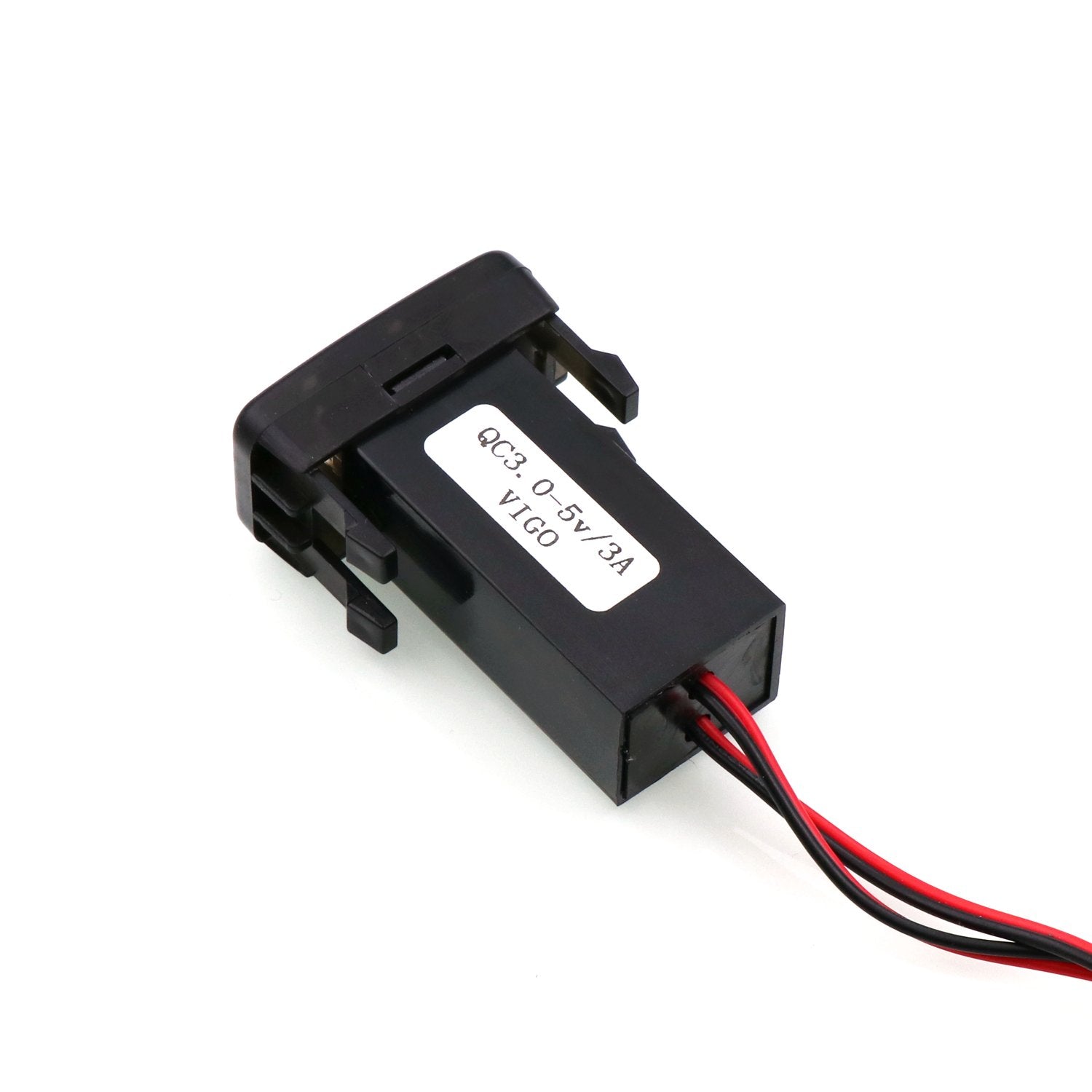 Qc3.0+5V 3A Dual Usb Power Socket, Quick Charge Car Charger Usb Adapter For Smart Phone Pda Android Gps Use For Toyota Vigo