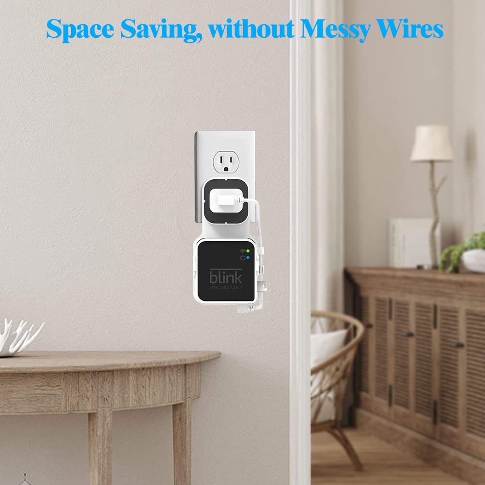 256Gb Usb Flash Drive And Blink Sync Module 2 Mount, Save Space And Easy Mount Bracket For Blink Outdoor Indoor Security Camera