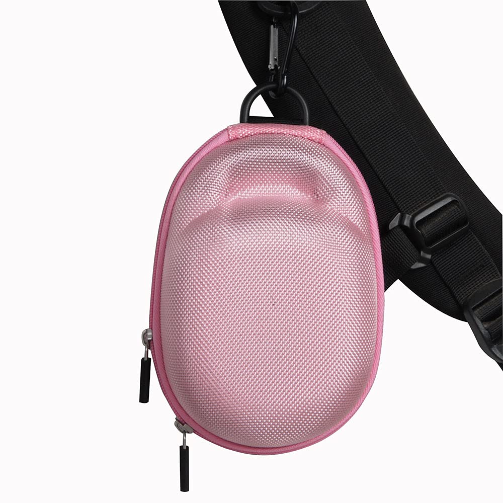 Adada Hard Travel Case For Jbl Clip 4/Jbl Clip 5   Portable Mini Bluetooth Speaker (Pink)