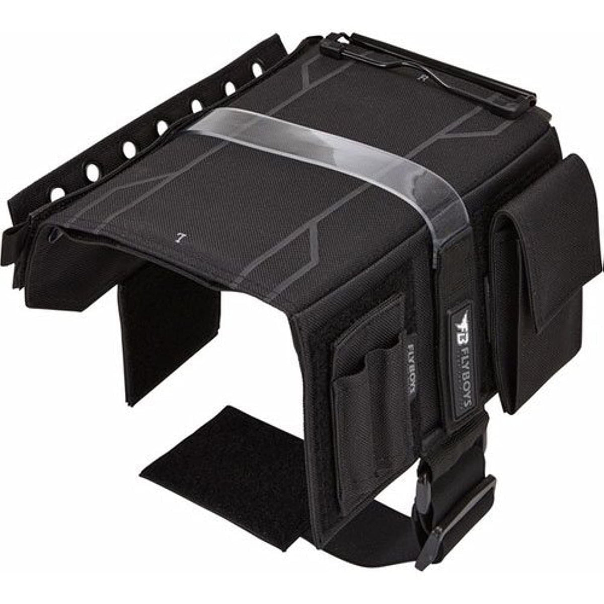 Flyboys Reversible Kneeboard - Clipboard & Pen Holder - Reconfigurable Design - For Professional Pilots, General Aviation