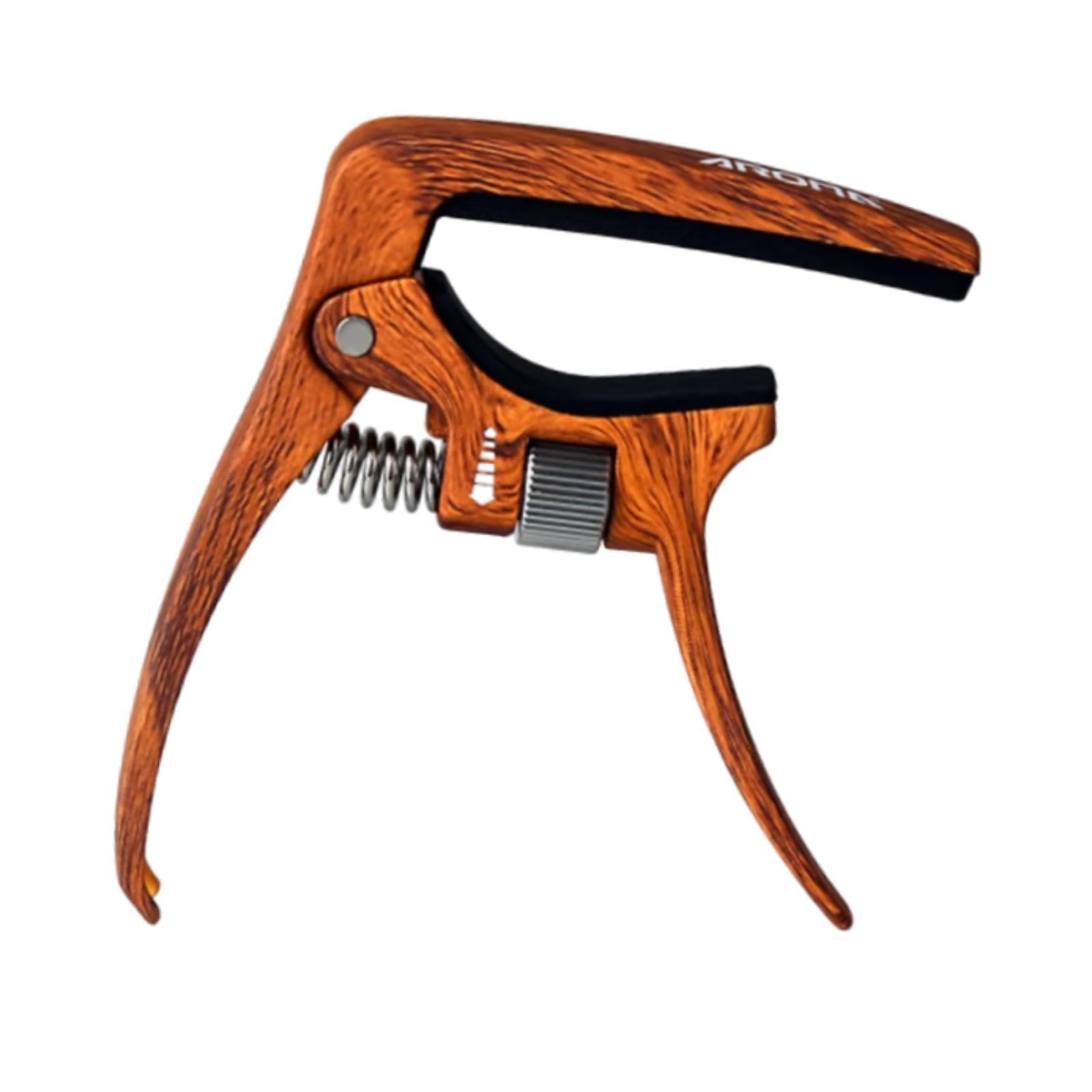 Calandis Guitar Capo Easy To Use Professional For Six String Electric Guitar Acoustic Wood Color | Capos | Parts & Accessories |