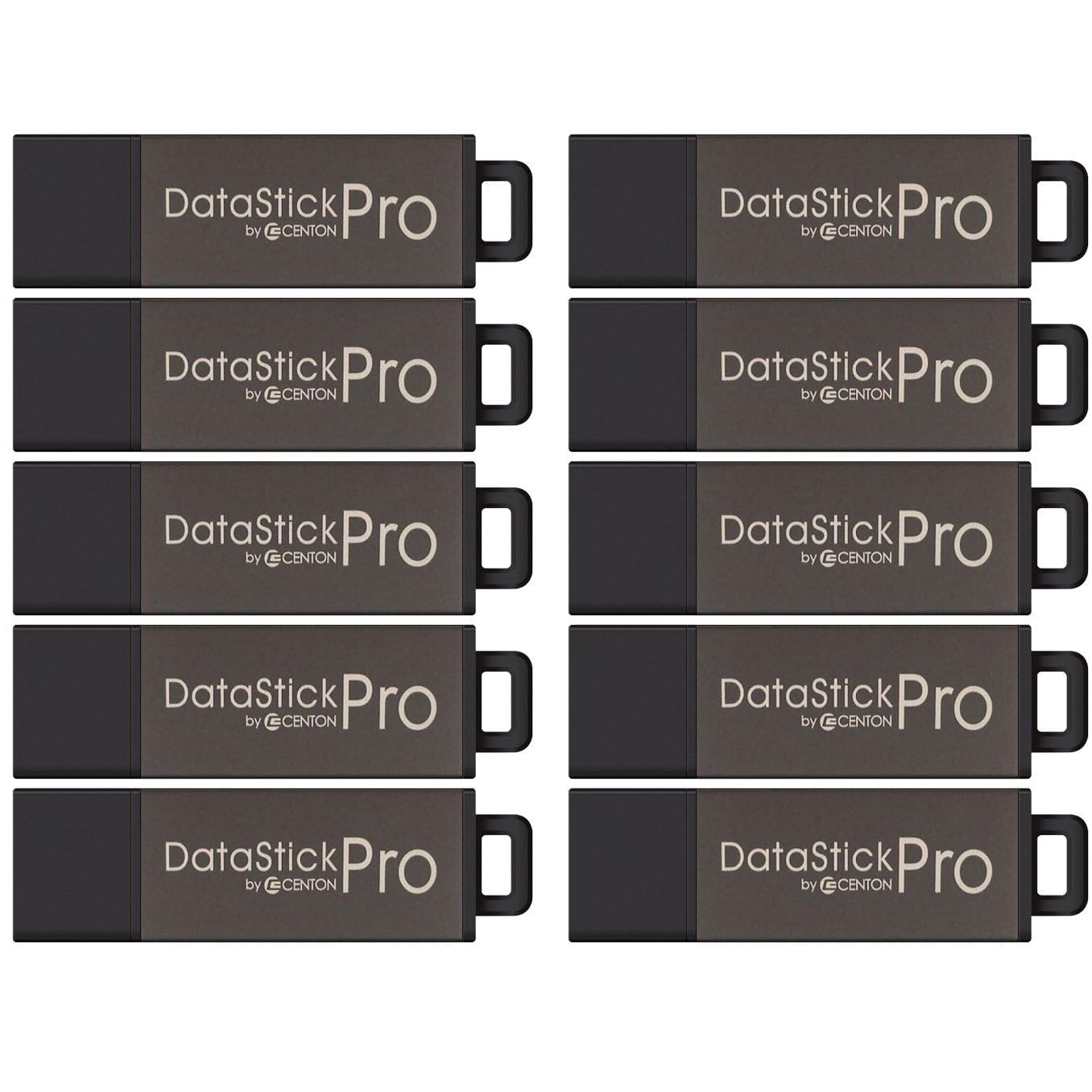 10 X 8Gb Pro Usb Drive -Grey