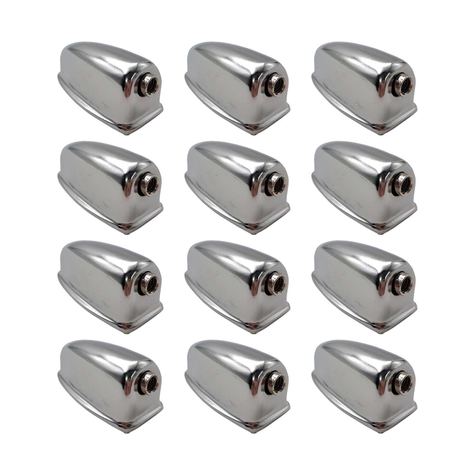 Zoomella 12 Pieces Snare Drum Lugs Percussion Accessories For Musicians Maintenancing