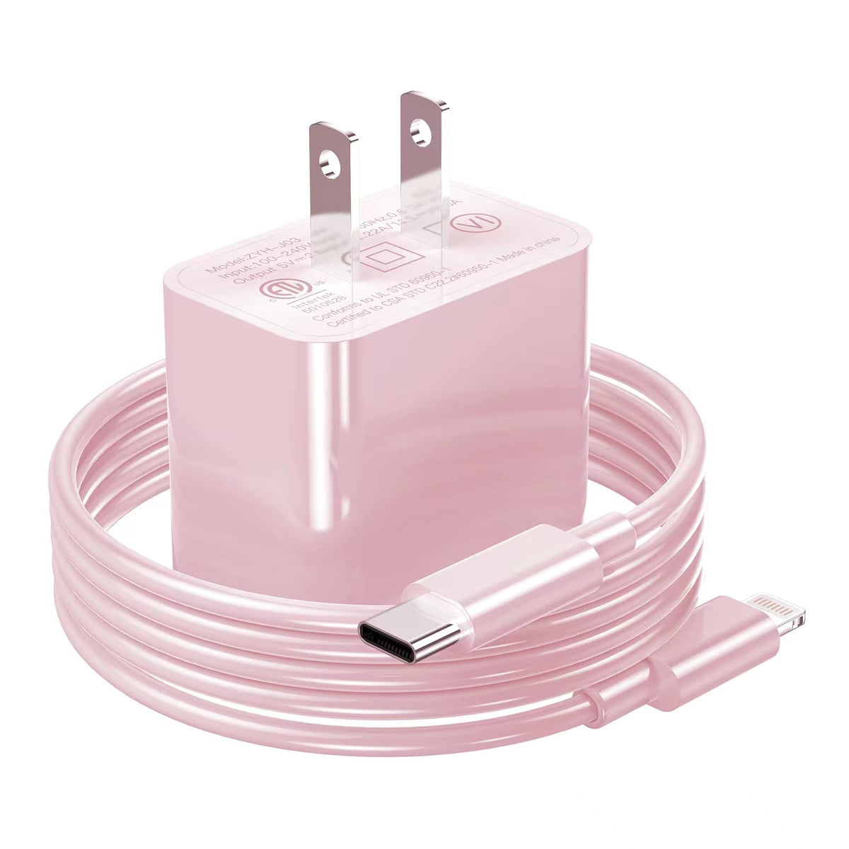 Halihall [Mfi Certified] I Phone Charger Block Usb C Fast Wall Plug With 6Ft Usb C To Lightning Cable For I Phone/14/13/12/11/Pr