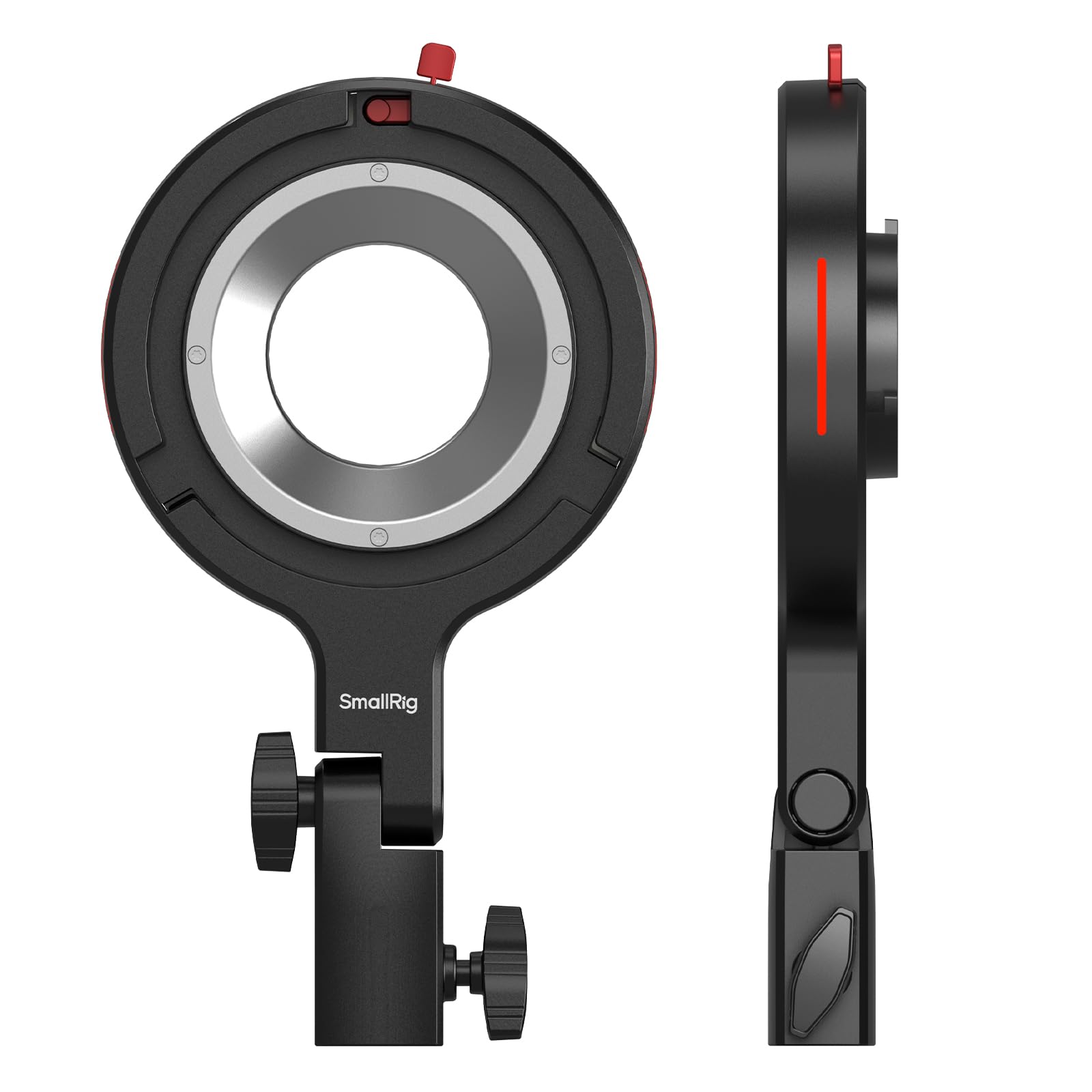 Smallrig Bowens Mount Adapter For Rc 60B - 4476, Supports 1.5Kg, Compatible With Standard Bowens Mount Accessories, 360 Horizont