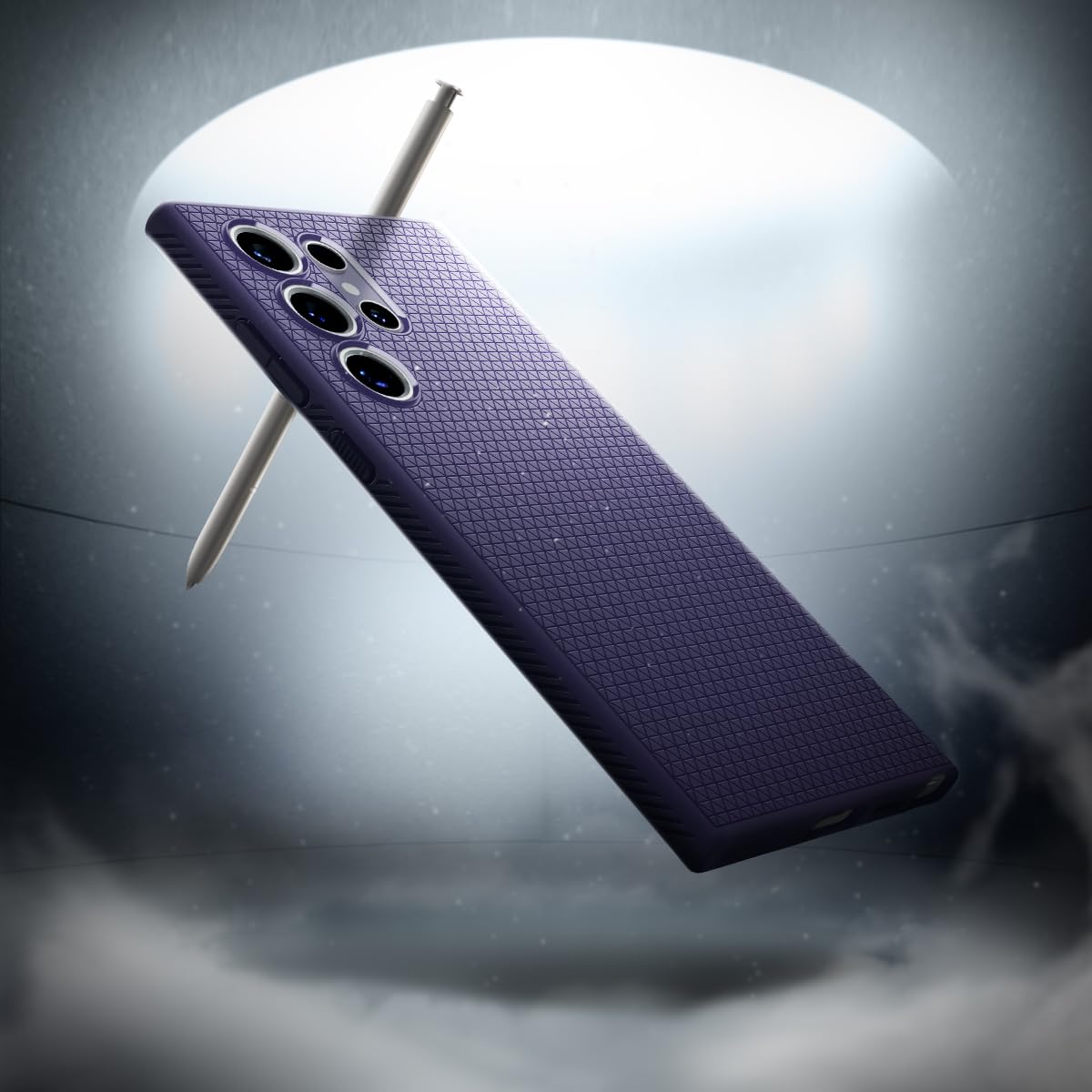 Spigen Liquid Air Designed For Galaxy S24 Ultra Case (2024) [Military Grade Protection]   Deep Purple