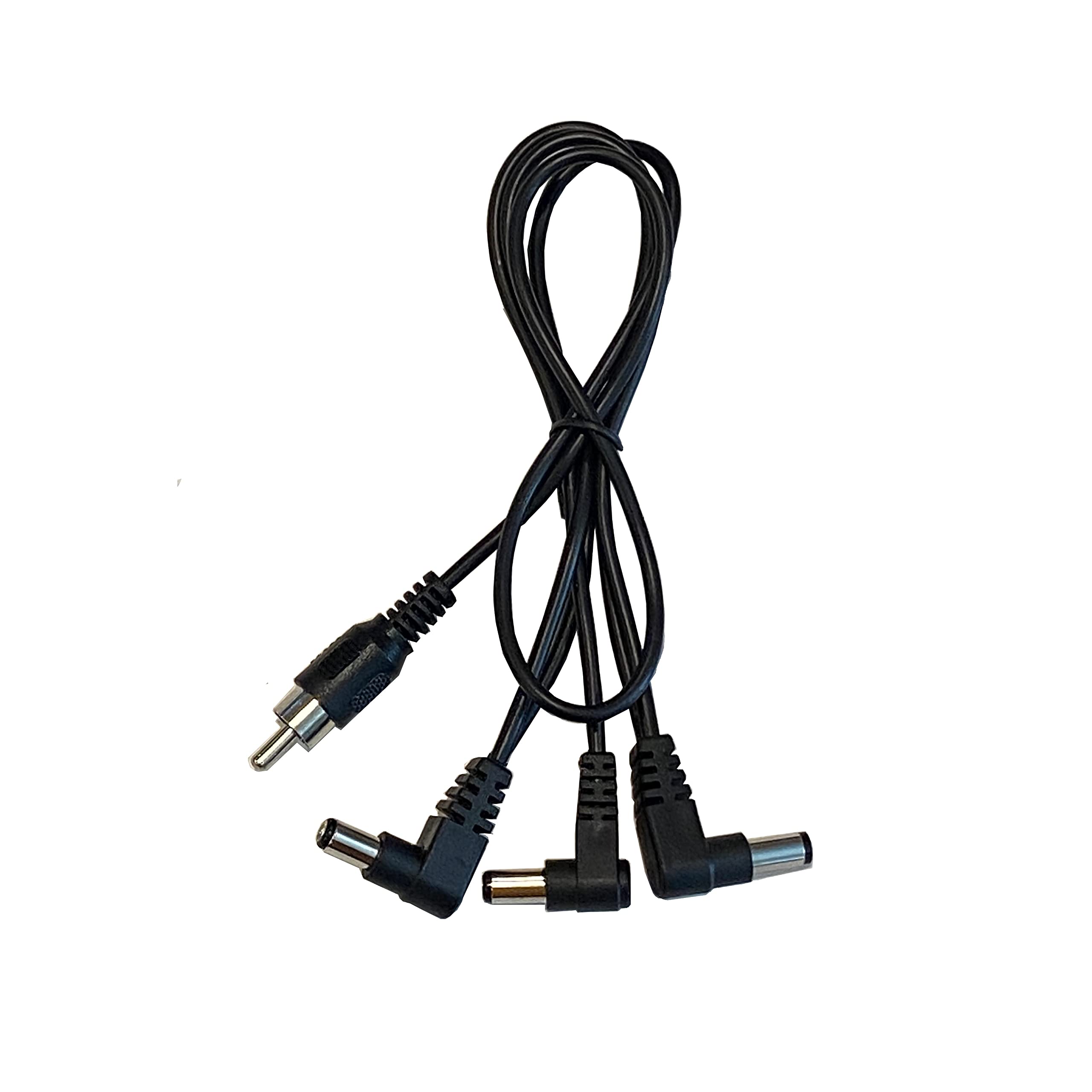 Kurrent Electric (2) Pack Of 3 Way Split Effects Pedal Dc Power Cables For Cioks Power Supplies