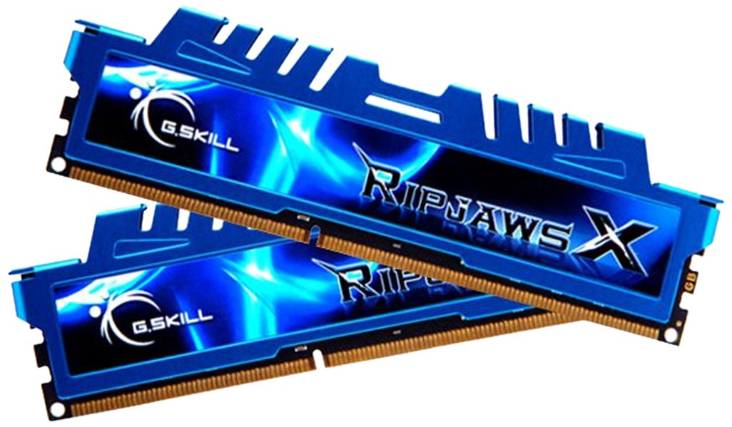 G.SKILL Ripjaws X Series 16GB (2 x 8GB) 240-Pin DDR3 SDRAM DDR3 2400 (PC3 19200) Desktop Memory Model F3-2400C11D-16GXM