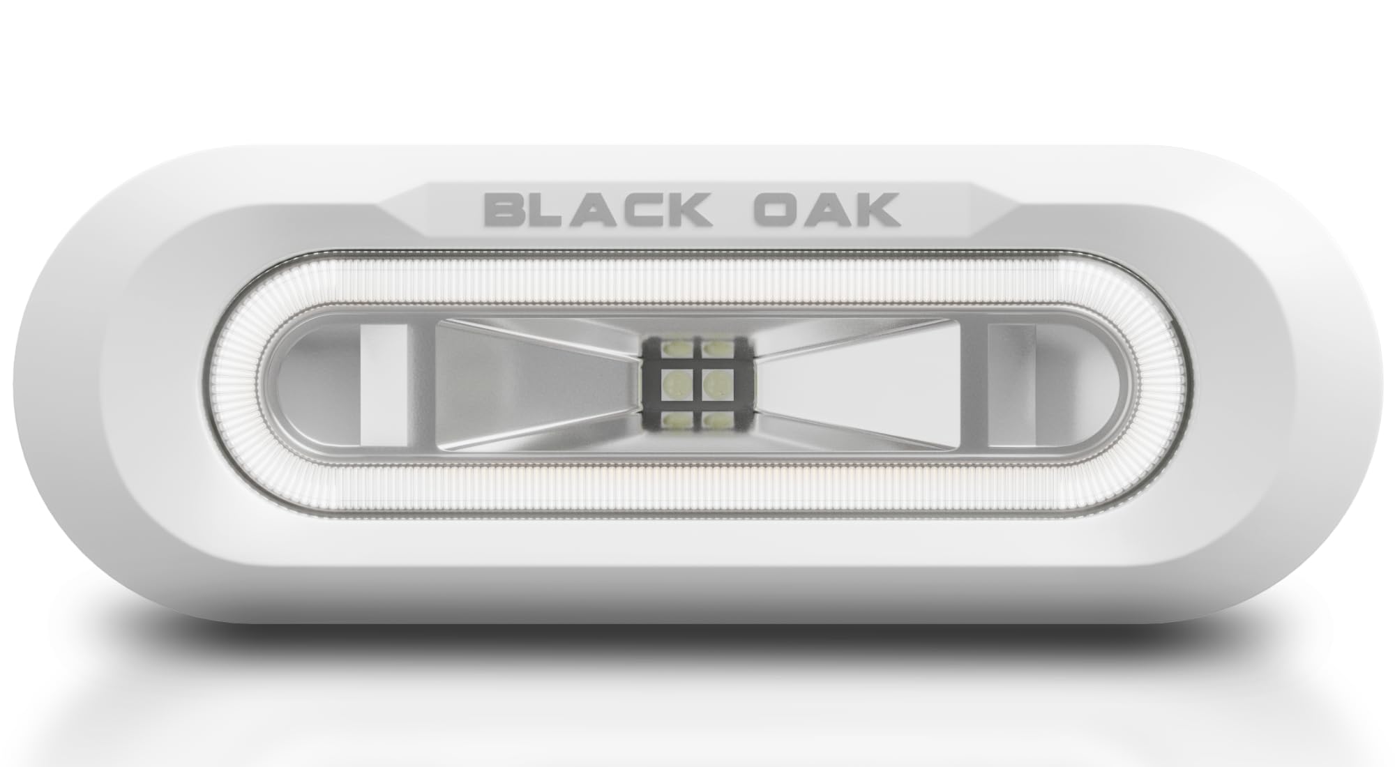 Black Oak Low Pro&Trade; Marine Spreader Light - Flush Mount - White Housing - White Led,WBAUVB0F8DW5LKN