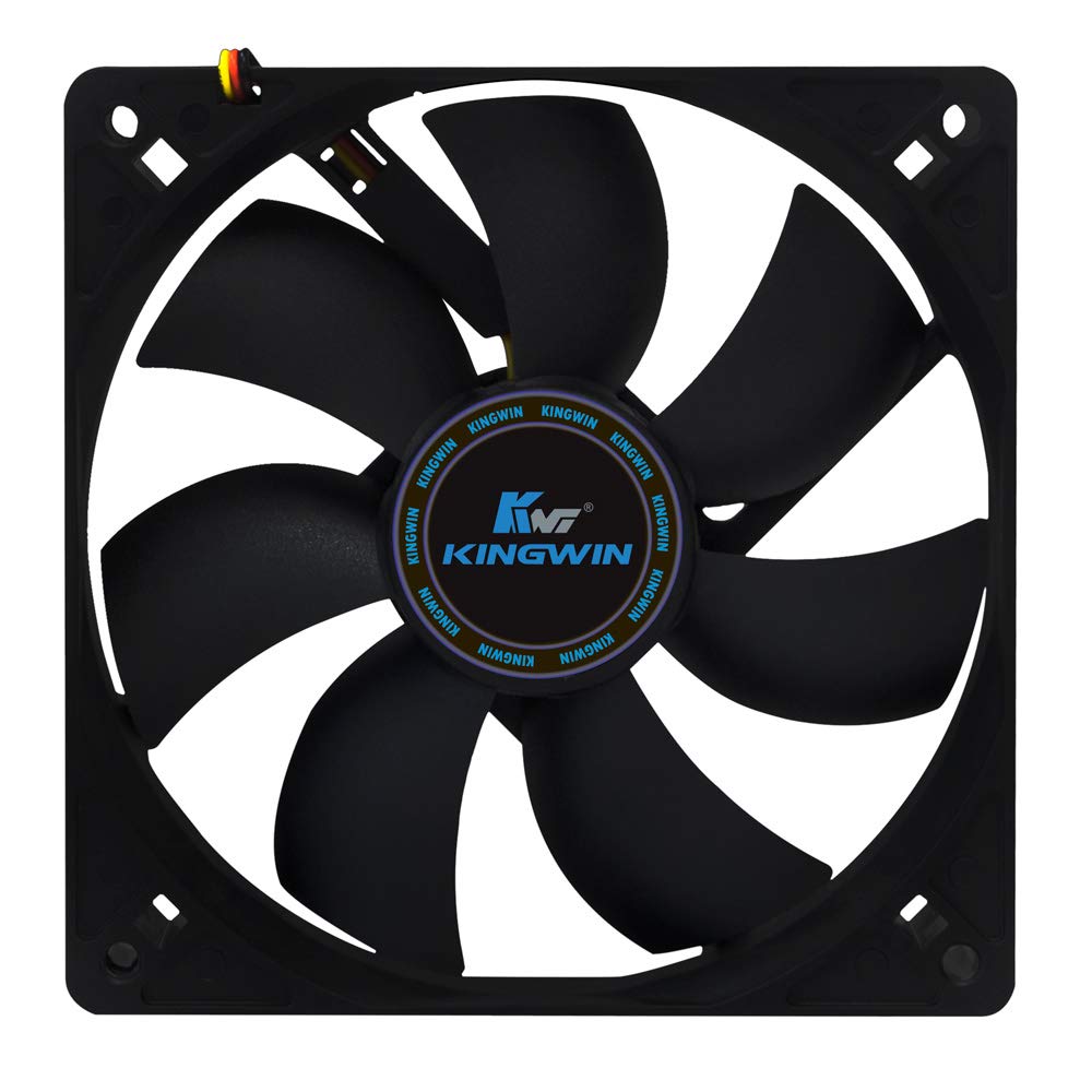 Kingwin 120Mm Silent Fan For Computer Cases, Mining Rig, Cpu Coolers, Computer Cooling Fan, Long Life Bearing, And Provide Excel