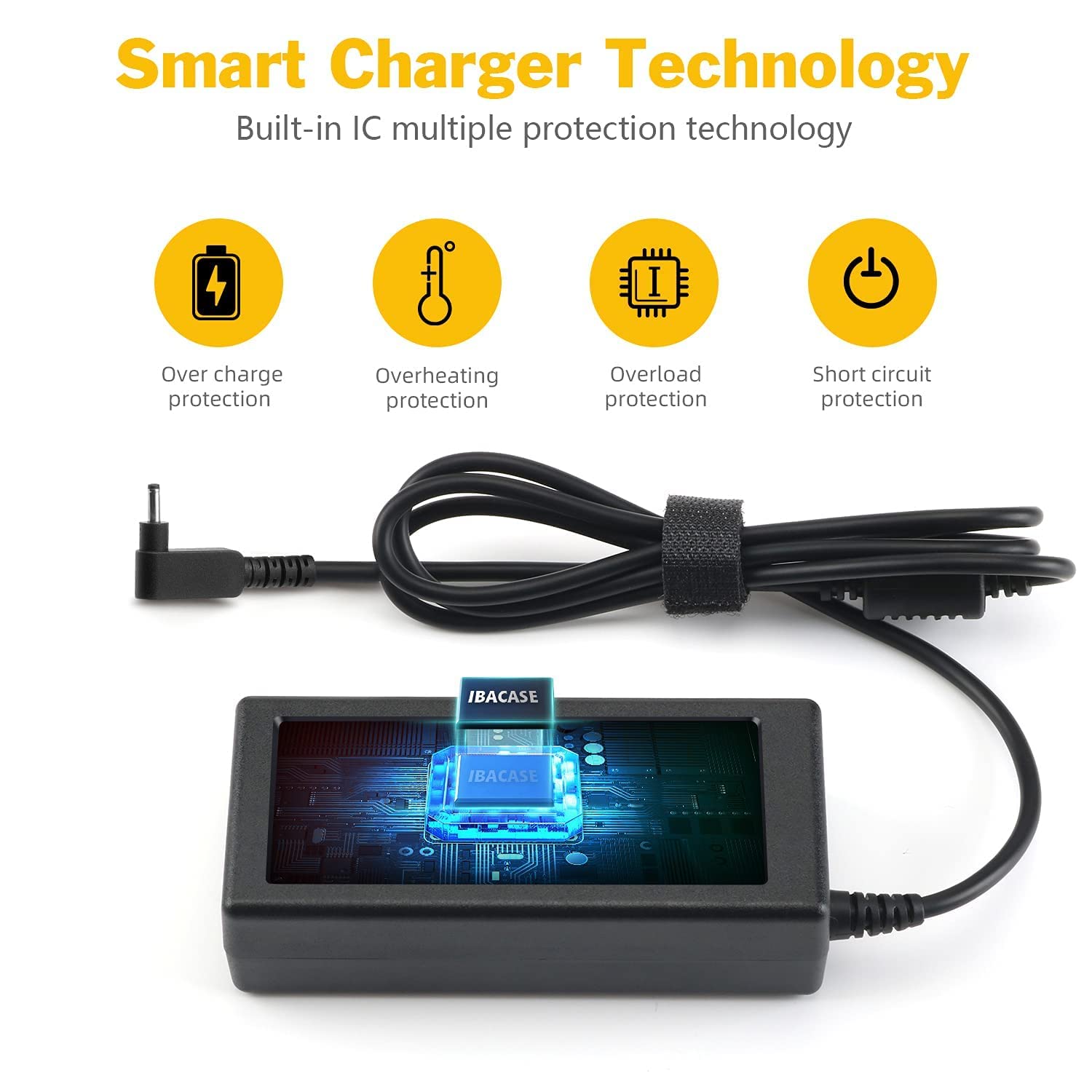 65W N15Q9 N15Q8 19V 2.37A Laptop Charger For Acer Chromebook Cb3 532 C720 C740 C731 11 R11 R13 14 15 Cb3 Cb5 Cb3 431 Cb5 132T Cb