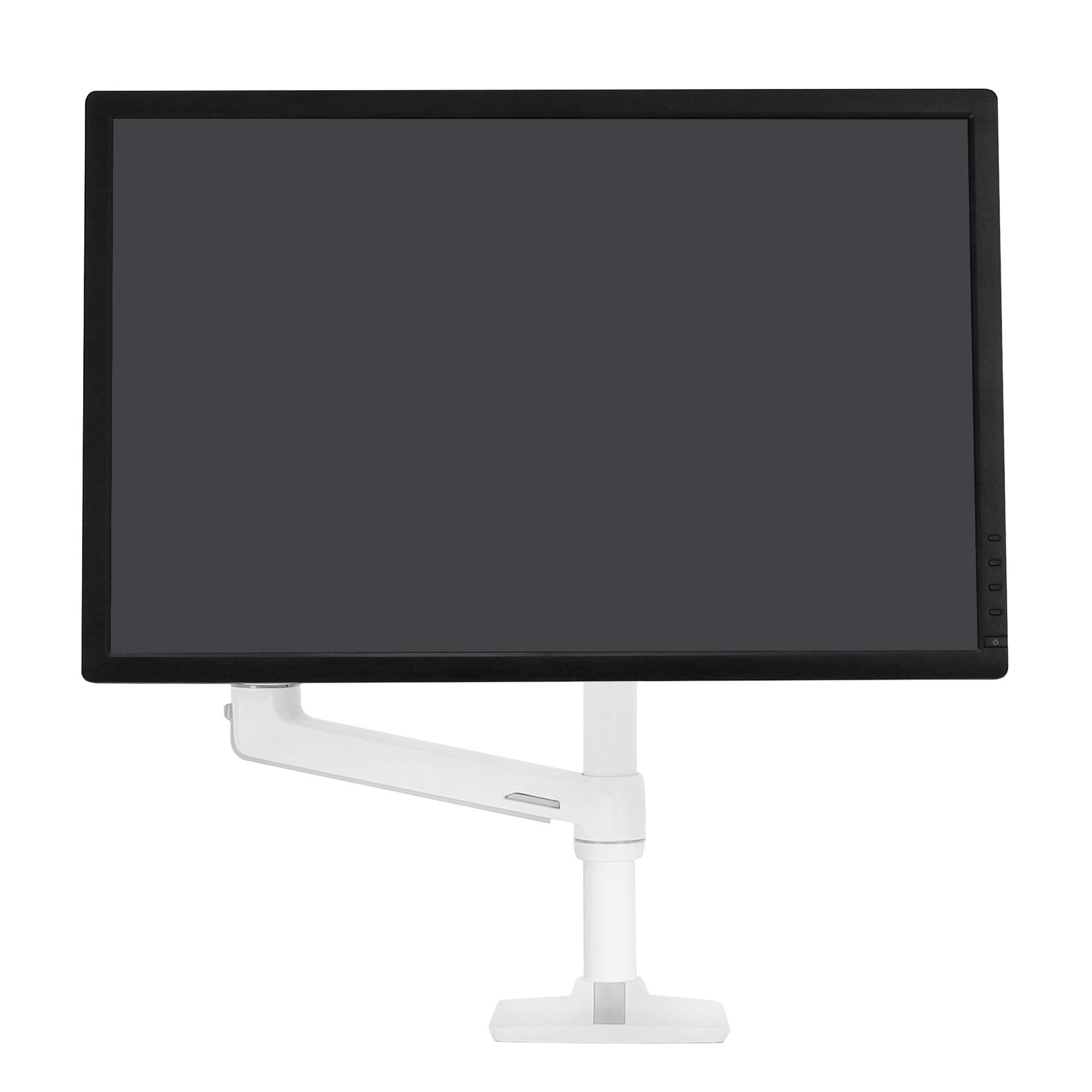 Ergotron � LX Premium Monitor Arm, Single Monitor Desk Mount � fits Flat Curved Ultrawide Computer Monitors up to 34 Inches, 7 to 25 lbs, VESA 75x75mm or 100x100mm � Tall Pole, White