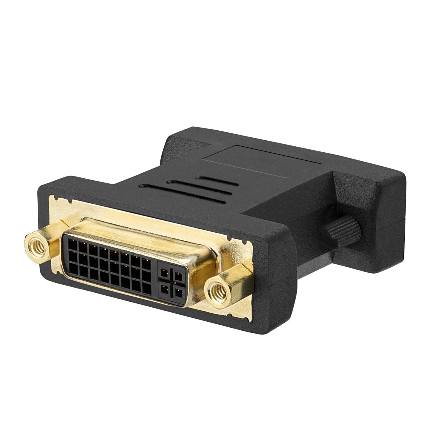 Cmple   Dvi A Female To Hd15 (Vga) Male Adapter Gold